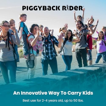 Piggyback Scout Toddler Carrier Backpack for Adventures