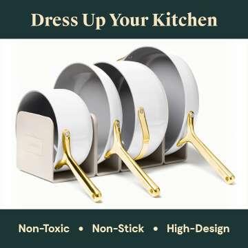 Caraway Nonstick Cookware Set - 12 Pieces