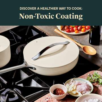 Caraway Nonstick Cookware Set - 12 Pieces