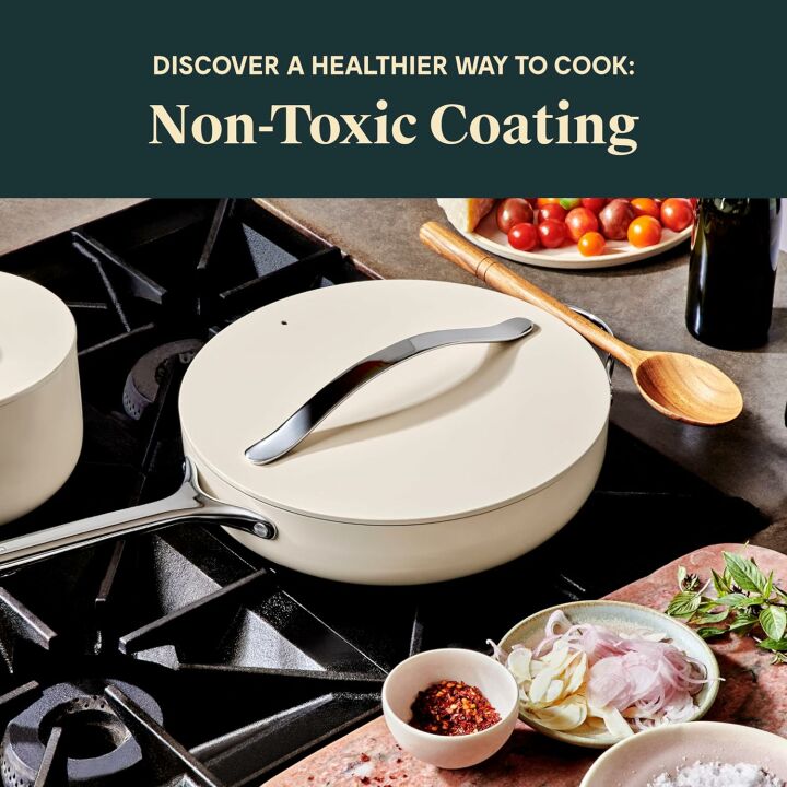 Caraway Nonstick Cookware Set - 12 Pieces