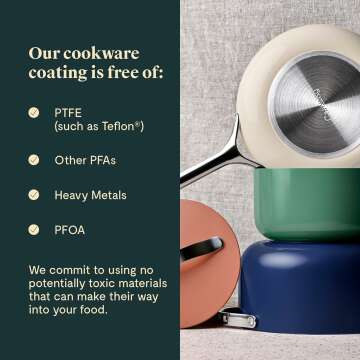 Caraway Nonstick Cookware Set - 12 Pieces