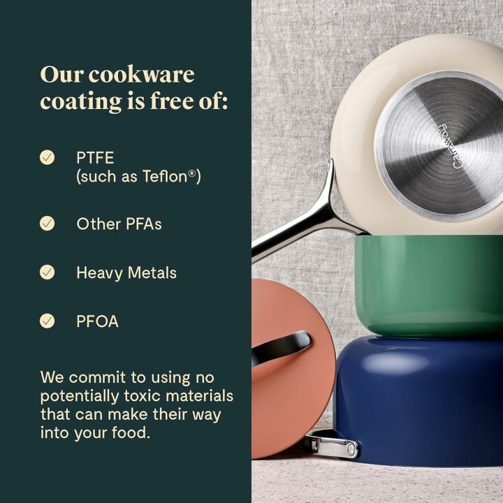 Caraway Nonstick Cookware Set - 12 Pieces