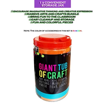 Creative Kids Crafts Kit with 560+ Art Supplies