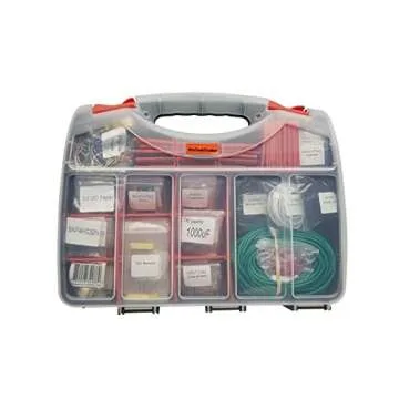 Make: Electronics 3rd Kit 1 & 2 Ultimate Bundle Includes Book & Deluxe Kits - Beginner Intermediate & Advanced Component Pack Follows The Experiments in Make: Electronics Third by Charles Platt