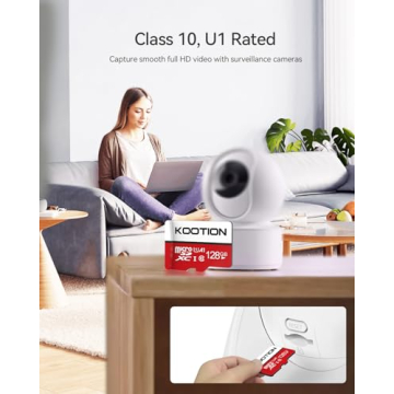 KOOTION 128GB Micro SD Card 2 Pack, Fast & Versatile Memory Solution