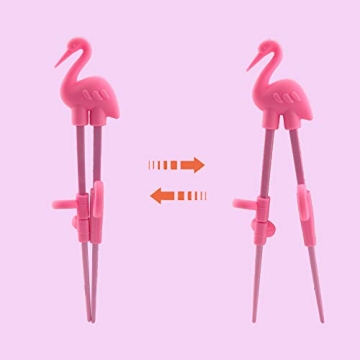 4 pcs Kids Learning Chopsticks with Animals for Easy Grip