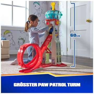 PAW Patrol Super Loop Tower HQ with Lights and Sounds
