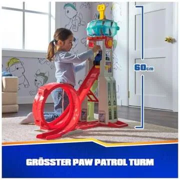 PAW Patrol Super Loop Tower HQ with Lights and Sounds