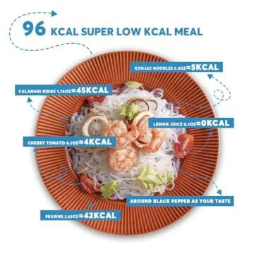 YUHO Shirataki Konjac 8 Pack Inside, Vegan, Gluten Free, Fat-Free, Keto Friendly, Low Carbs 53.61 Oz (1520 g)