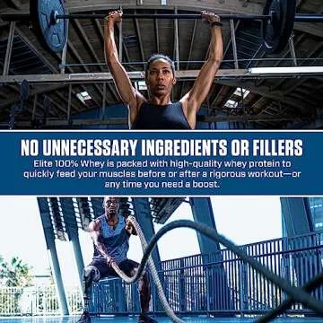 Dymatize Elite 100% Whey Protein Powder, L-Leucine, Quick Absorbing & Fast Digesting for Optimal Muscle Recovery, Gourmet Vanilla, 32 Oz