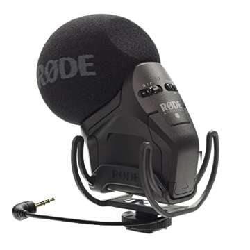 Rode Stereo VideoMic Pro Rycote Camera-Mount Stereo Microphone – Unmatched Audio Quality for Pros