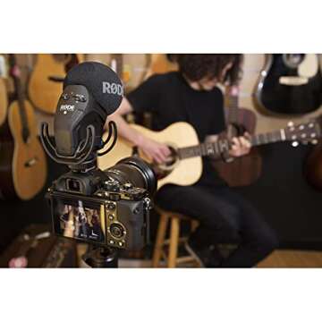 Rode Stereo VideoMic Pro with Rycote Shock Mount – Premium Quality