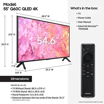 SAMSUNG 55-Inch QLED Smart TV with Alexa & HDR