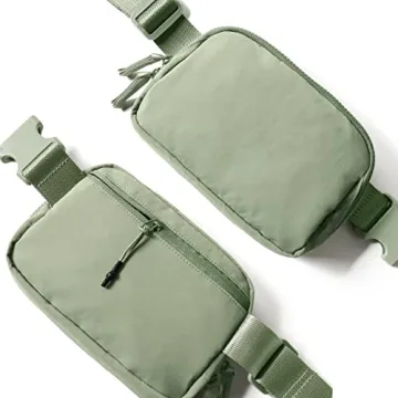 AslabCrew Unisex Belt Bag with Adjustable Strap