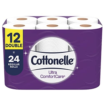 Cottonelle Ultra ComfortCare Toilet Paper 12 Double Rolls
