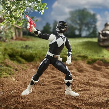 Mighty Morphin Black Ranger Action Figure Collector's Toy 6-Inch