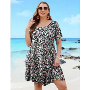 JollieLovin Plus Size Casual Dresses for Every Occasion