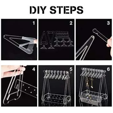 PH PandaHall Earring Holder Stand - Jewelry Display Rack