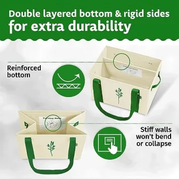 Durable Green Bulldog Reusable Grocery Bags for Eco-Friendly Shopping