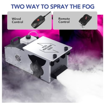 UPGREY Low Lying Fog Machine for Events and Parties