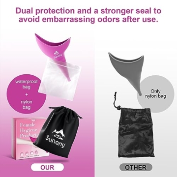Female Urination Device for Travel and Outdoors