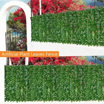 HENJADE Ivy Privacy Fence for Outdoor Decor