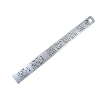 Shinwa 150 mm Satin Chrome Stainless Steel Ruler