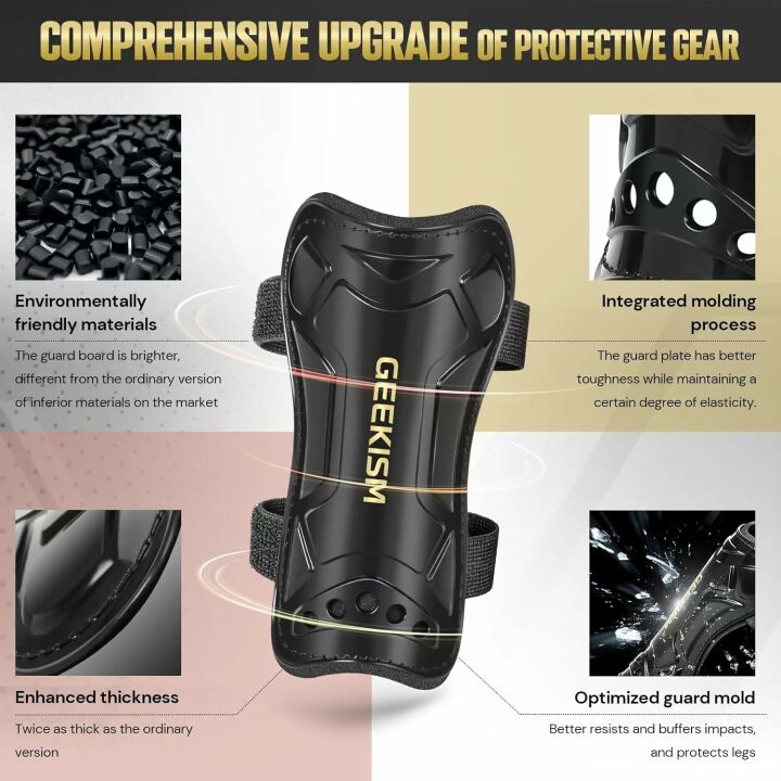 Youth Soccer Shin Guards - Premium Protection for Kids