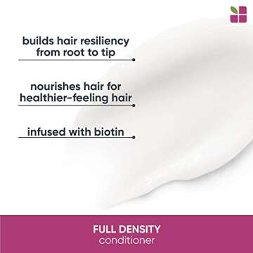 Biolage Full Density Thickening Conditioner | Moisturizes & Adds Fullness | With Biotin | For Thin &...