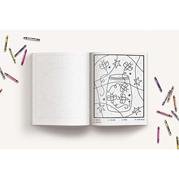 The Color by Number Book for Girls with Cute Designs