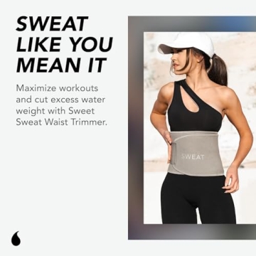 Sweet Sweat Waist Trimmer for Optimal Workouts and Weight Loss