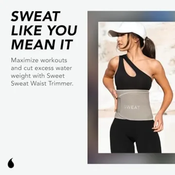 Sweet Sweat Waist Trimmer for Optimal Workouts and Weight Loss