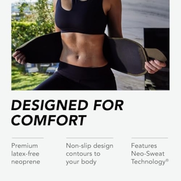 Sweet Sweat Waist Trimmer for Optimal Workouts and Weight Loss