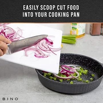 BINO 3-Piece BPA-Free Cutting Board Set for Kitchen Use