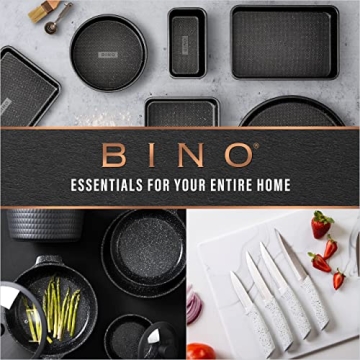 BINO 3-Piece BPA-Free Cutting Board Set for Kitchen Use