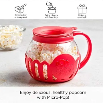 Ecolution Micro-Pop Popcorn Popper - BPA Free & Dishwasher Safe