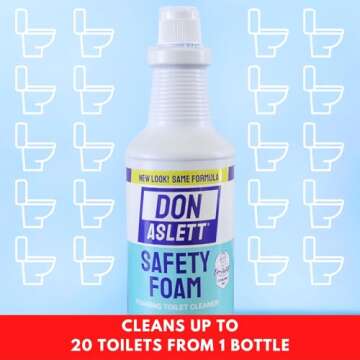Complete Toilet Cleaning Set by Don Aslett - Easy & Effective