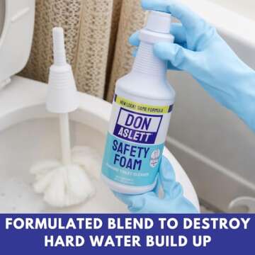 Complete Toilet Cleaning Set by Don Aslett - Easy & Effective