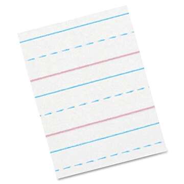 Durable Pacon Handwriting Paper for Kids' Writing Skills