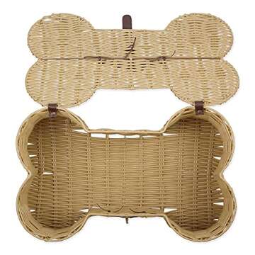 Bone Dry Pet Storage Toy Basket - Stylish & Durable