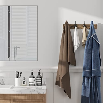 VERTORGAN Coat Rack Wall Mounted with 4 Hooks for Any Room