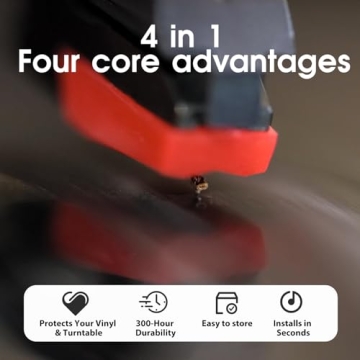 Diamond Stylus Replacement Kit for Crosley, Victrola LP Players