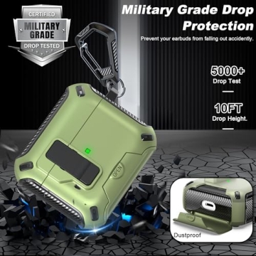 Stylish R-fun AirPods 3 Cases with Locking Mechanism