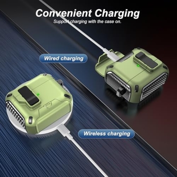 Stylish R-fun AirPods 3 Cases with Locking Mechanism