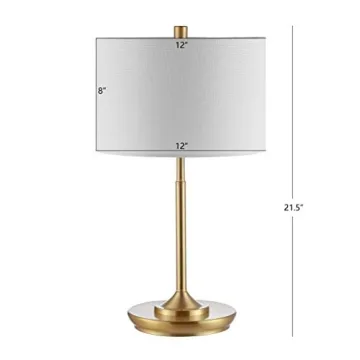 Stylish Safavieh Taren Table Lamp Set - Modern Brass Gold