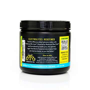 Hydrate with REDMOND Re-Lyte Electrolyte Drink Mix