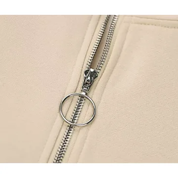 MISSACTIVER Women’s Oversized Half Zip Sweatshirt - Perfect for Casual Wear