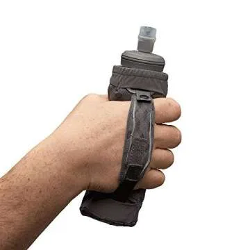 Nathan ExoDraw & ExoShot 2.0 Flask, Handheld Water Bottle for Marathons, Hiking, Ultra Running & Outdoor Activity