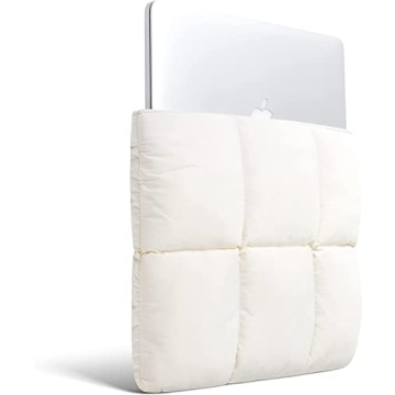 Chic Comfyable Puffy Laptop Sleeve for MacBook Protection