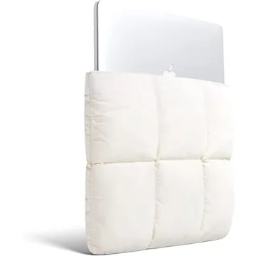Chic Comfyable Puffy Laptop Sleeve for MacBook Protection